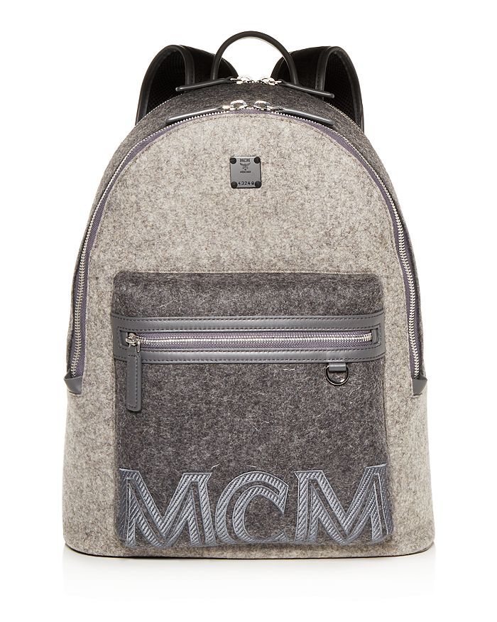 Mcm Colorblock Leather Backpack