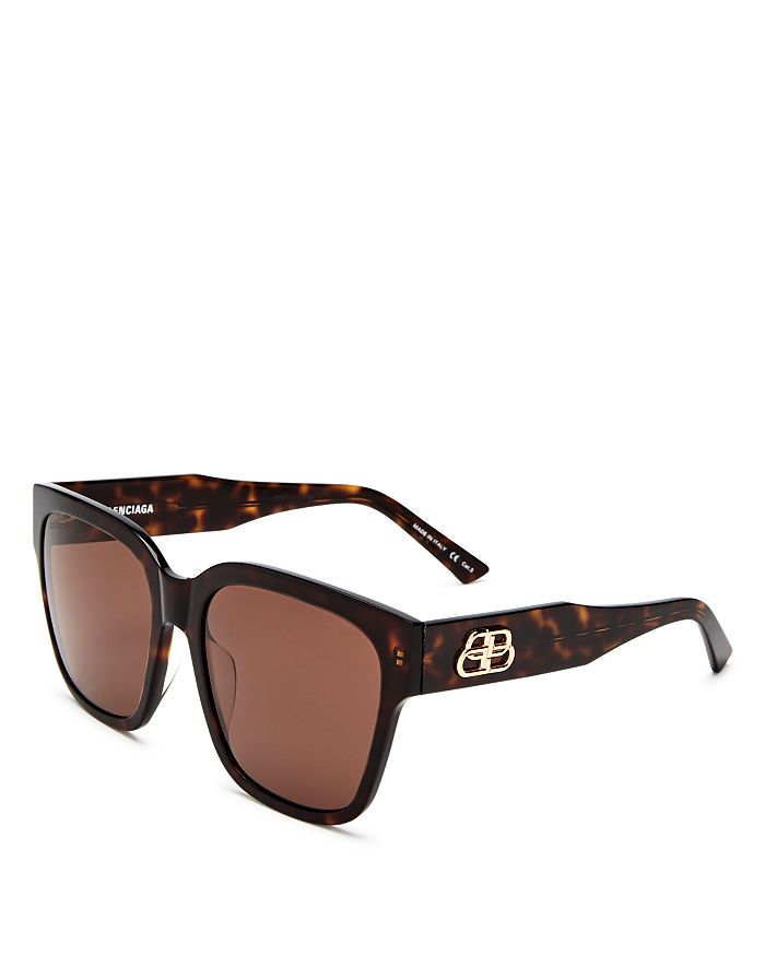 Balenciaga Women s Square Sunglasses 55mm Bloomingdale s