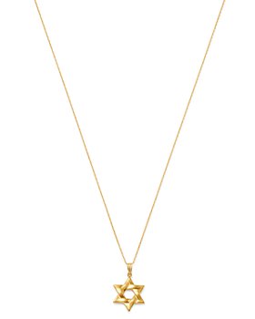 Bloomingdale's - Star of David Pendant Necklace in 14K Yellow Gold, 18" - 100% Exclusive