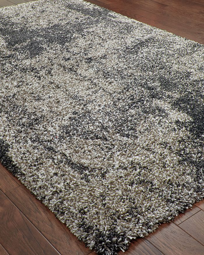 Shop Oriental Weavers Henderson Shag 5503 Area Rug, 6'7 X 9'6 In Gray/ivory