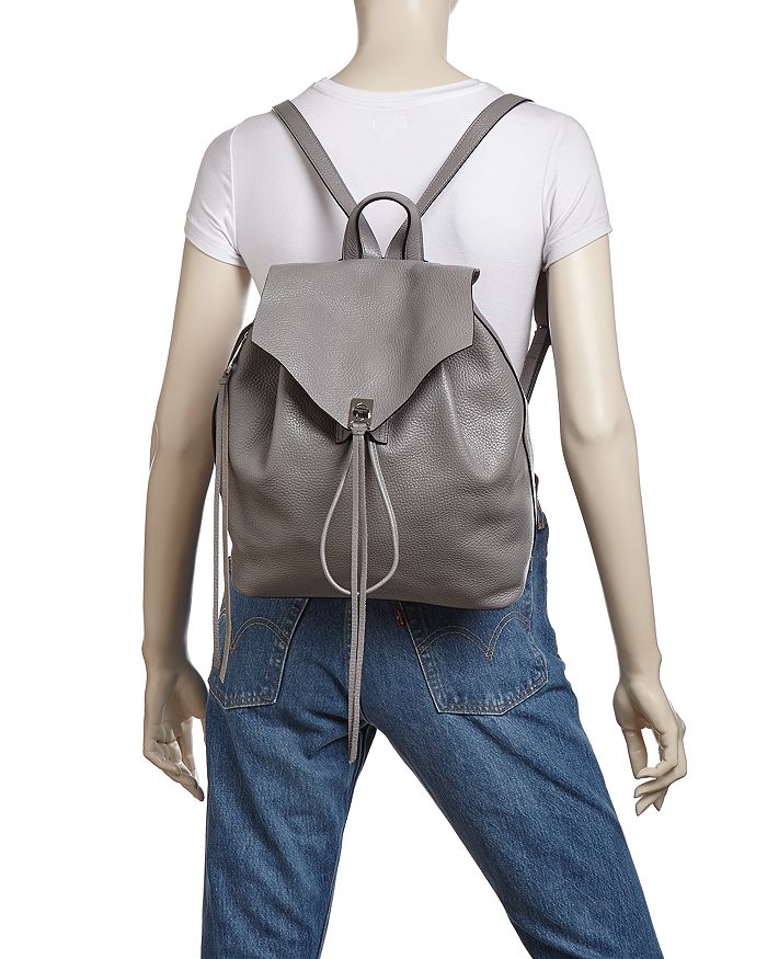Rebecca Minkoff Darren Backpack In Bordeaux/Silver | ModeSens