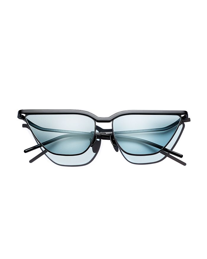 Women\'s Projekt Produkt x Rejina Pyo Black Cat Eye Sunglasses One Size New Womens Projekt Produkt Rejina Pyo Cat Eye Blue Clear  main image 3