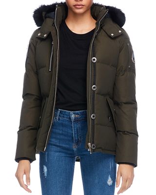 Moose Knuckles 3Q Fur Trim Down Coat | Bloomingdale's