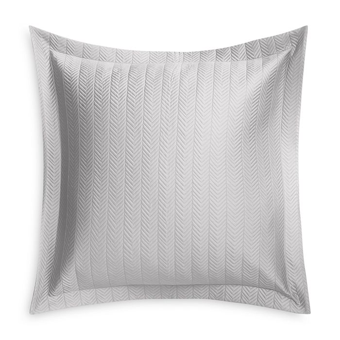 Matouk Netto Euro Sham In Silver