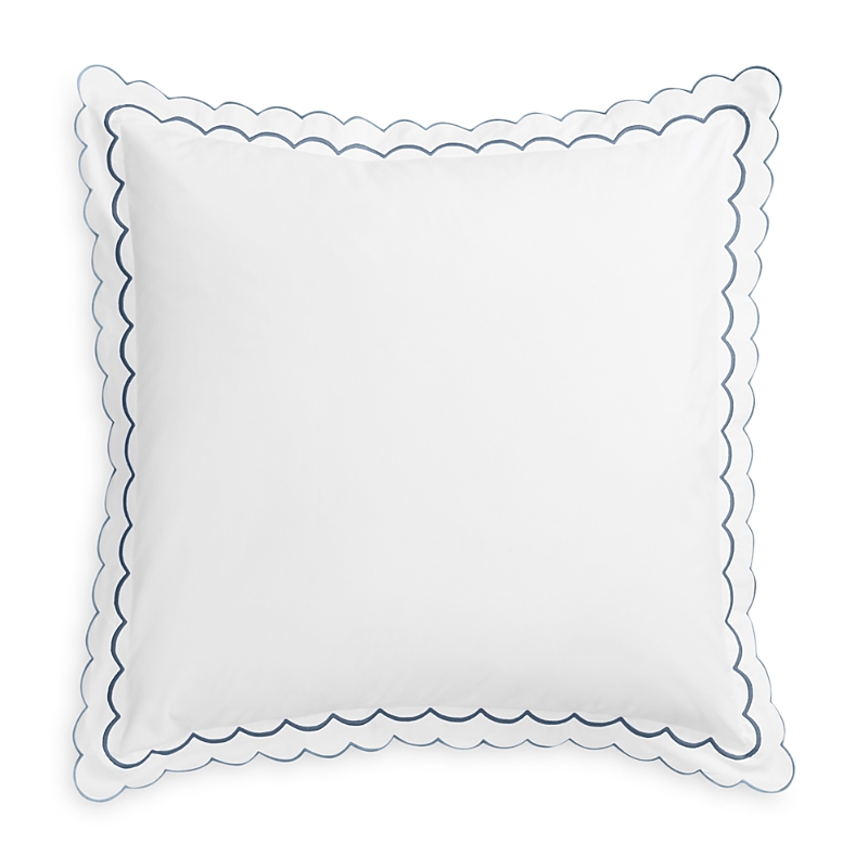 Matouk India Euro Sham In Hazy Blue
