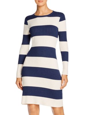 525 America Rugby Stripe Sweater Dress 