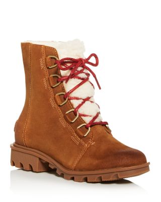 sorel womens boots red laces