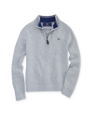 boys half zip sweater