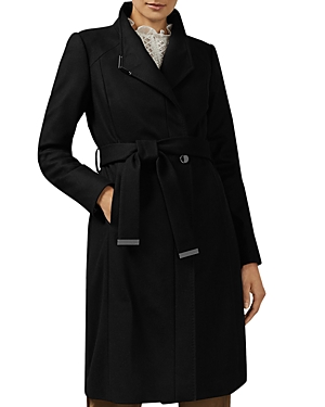 TED BAKER ELLGENIC LONG BELTED COAT,WMO-ELLGENC-WC9W