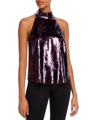 joie sequin top