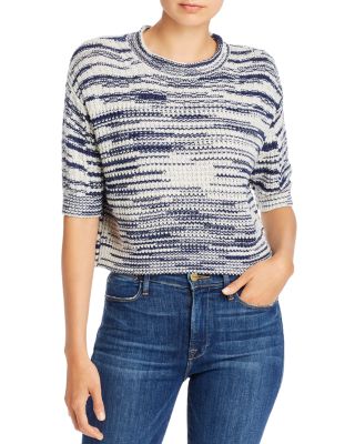 cropped pullover sweater