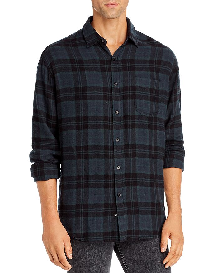 Rails Lennox Plaid Flannel Regular Fit Button-Down Shirt | Bloomingdale's