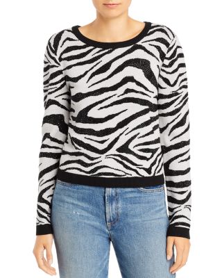 Alice + Olivia Connie Embellished good sweater M