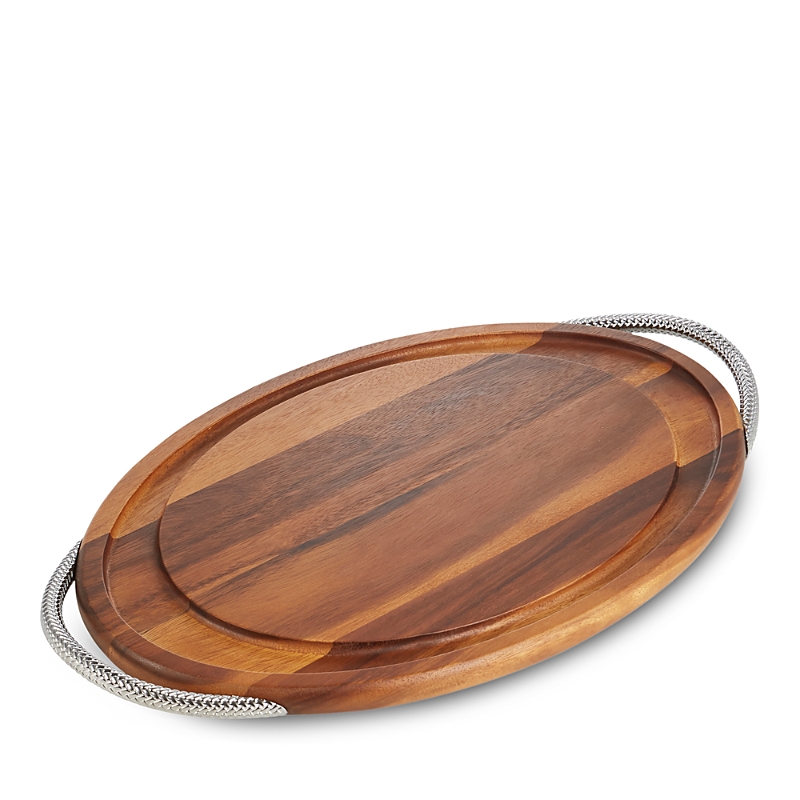 Nambe Nambé Braid Carving Board In Brown