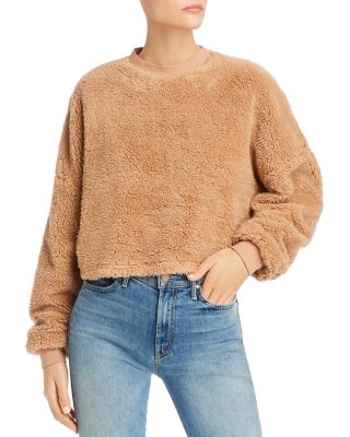 teddy fur sweater