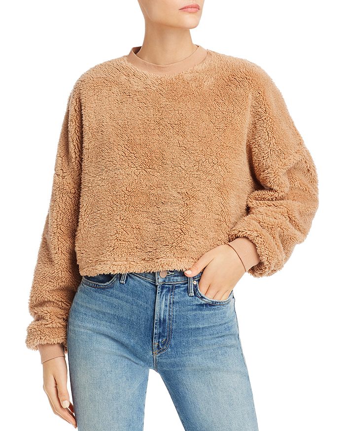 Teddy faux deals fur jumper
