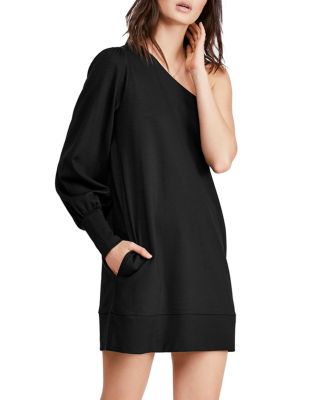 one shoulder shift dress