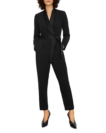 Karen Millen Tuxedo Wrap Jumpsuit Bloomingdale S How karen millen uses cookies. karen millen tuxedo wrap jumpsuit