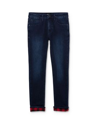flannel lined skinny jeans