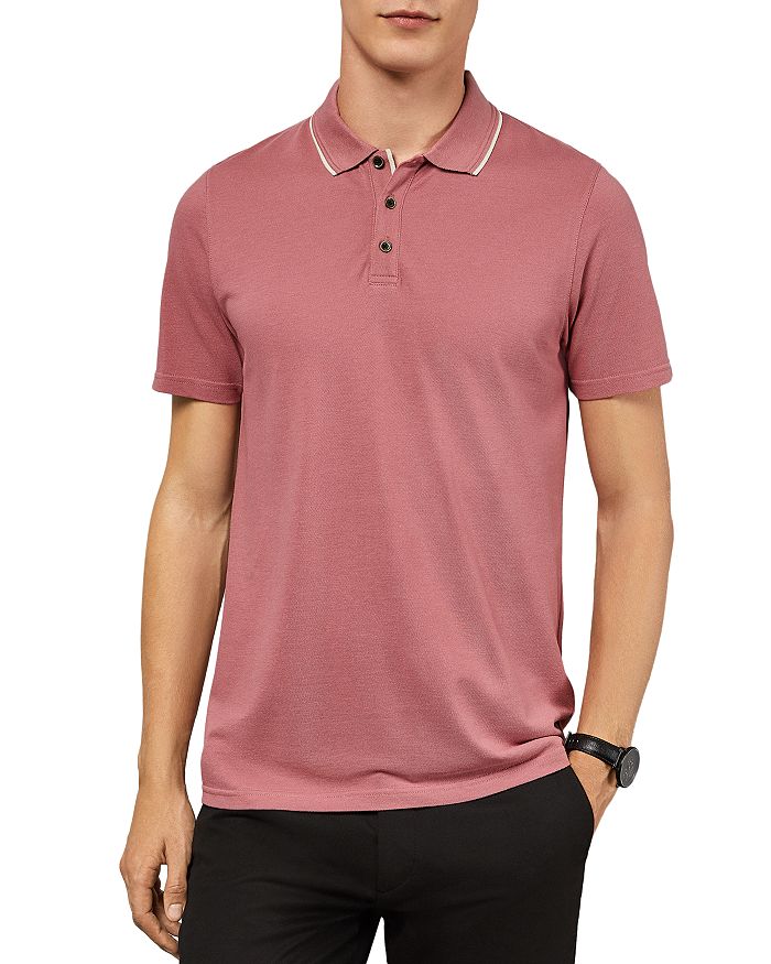 Ted Baker Flava Piqué Regular Fit Polo Shirt - 100% Exclusive In Pink