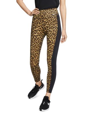 nike one leopard legging