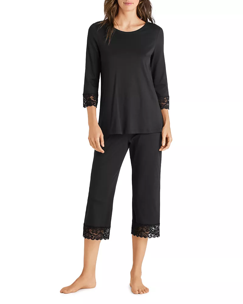 Hanro Moments Cropped Pajama Set