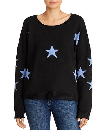 Theo & Spence Oversized Star Print Sweater | Bloomingdale's