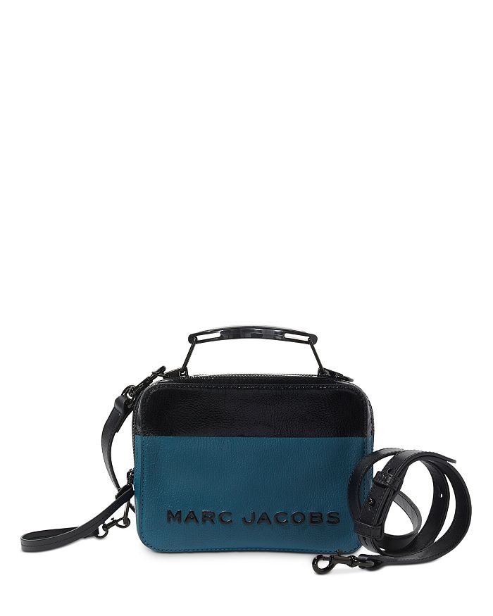 Marc Jacobs The Box 20 Crossbody In Lagoon Multi/gold