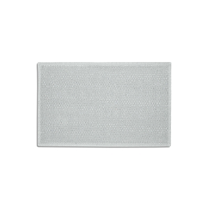 Riley Home Textured Bath Rug In Silver