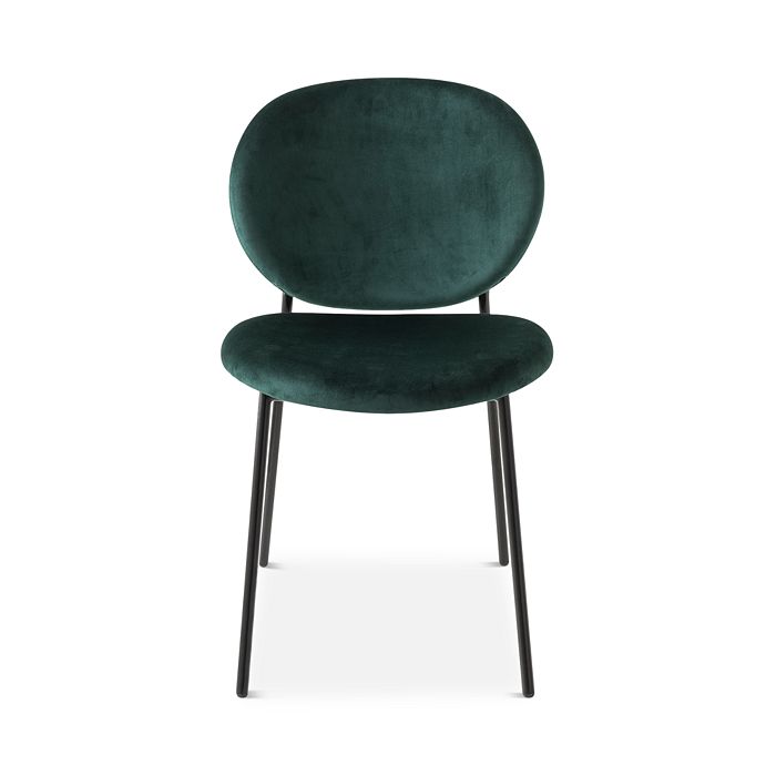 Calligaris Ines Dining Chair In Forest Green Set/matte Frame