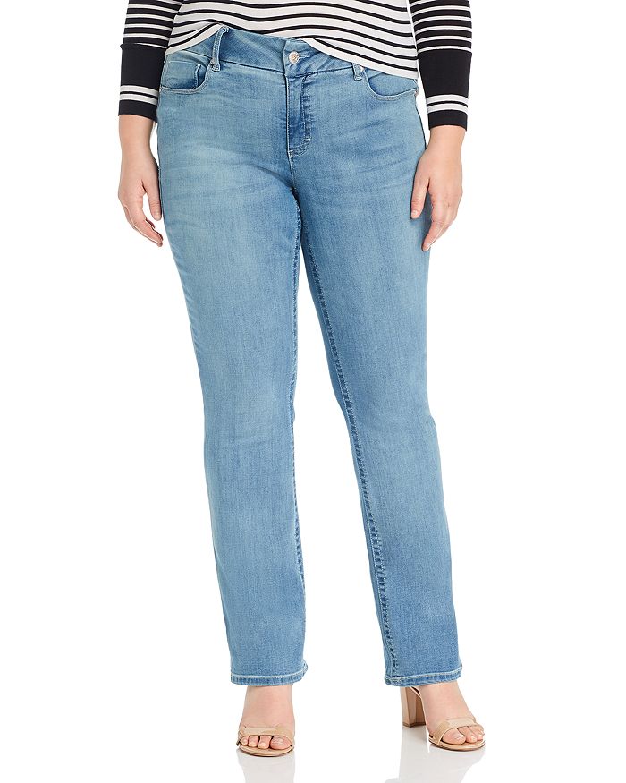 Seven7 Jeans Plus Lia Tummyless Micro-Bootcut Jeans in Gypsy ...