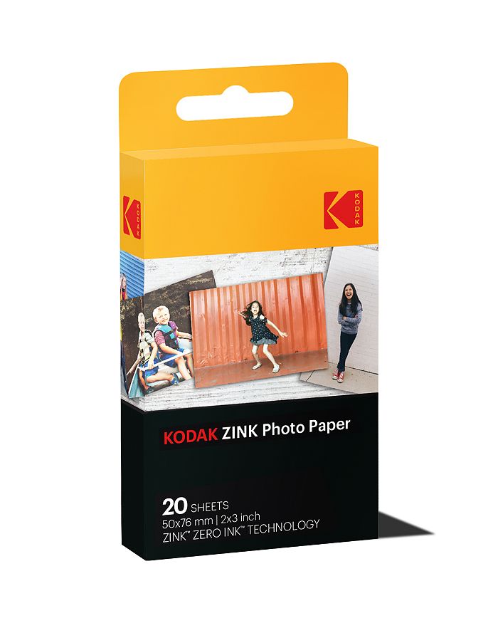 Shop Kodak Zink Photo Paper, 2 X 3, Pack Of 20