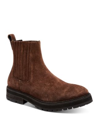 Allsaints Noble Suede Chelsea Boots In 