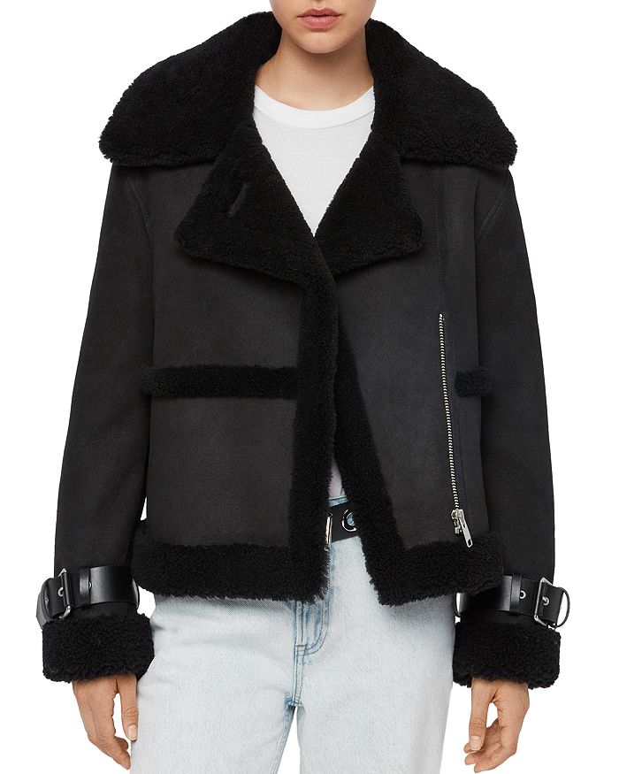 Allsaints farley shearling jacket new arrivals