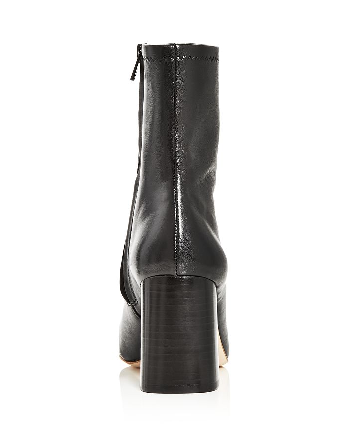 Shop Loeffler Randall Woman's Elise Block Heel Booties In Black