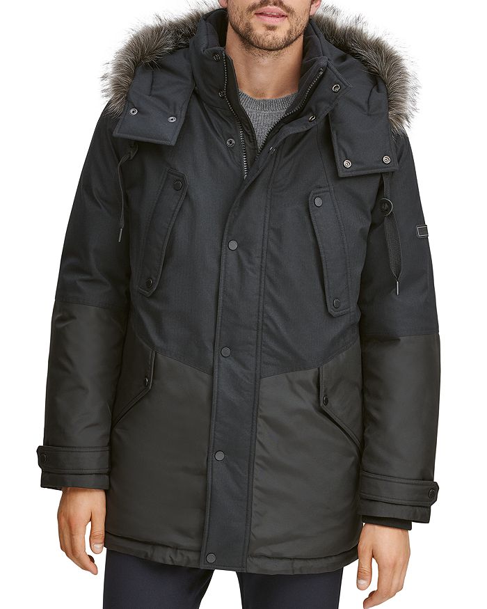 Marc New York Maxfield Color-Block Parka | Bloomingdale's