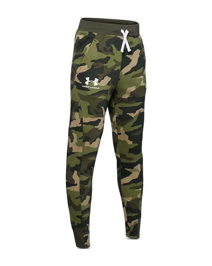 UNDER ARMOUR BOYS' CAMO PRINT JOGGER trousers - BIG KID,1350755