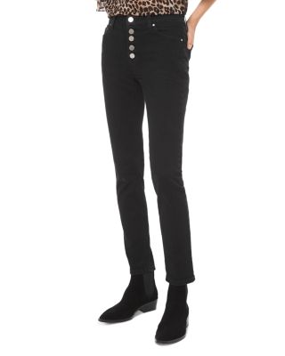 michael kors jeans womens black