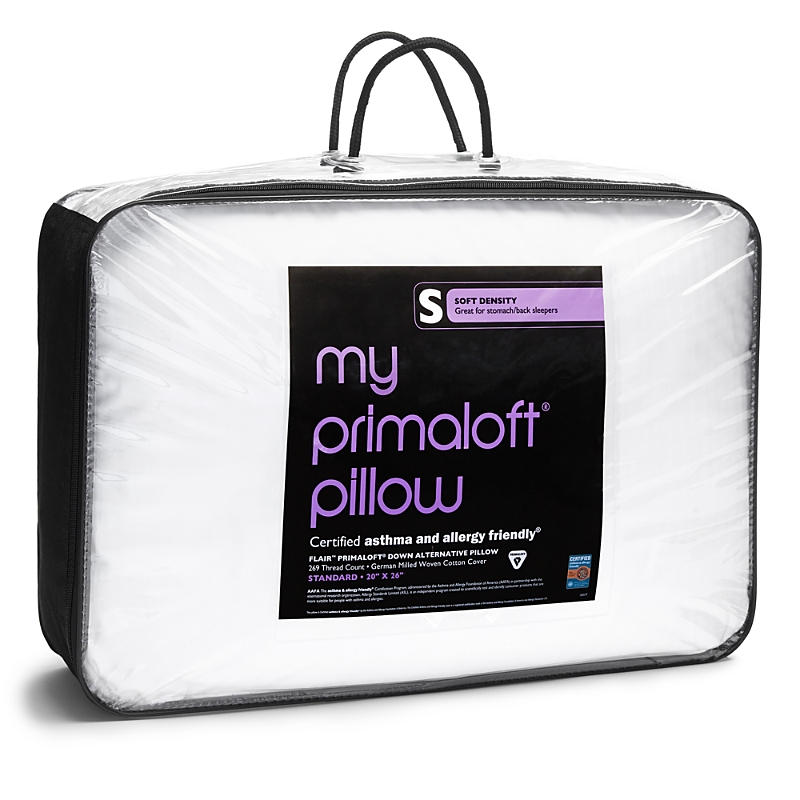 Bloomingdale's My Primaloft Asthma & Allergy Friendly Soft Down Alternative Pillow, Standard - Exclusive In White
