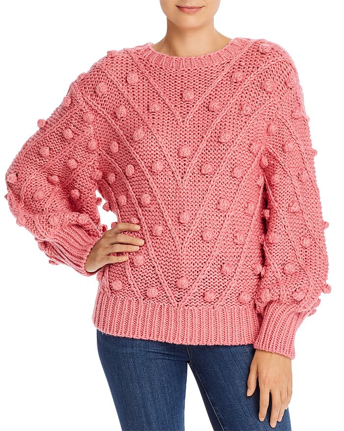 C/MEO COLLECTIVE C/MEO COLLECTIVE TRADE PLACES POPCORN-KNIT jumper,10190927