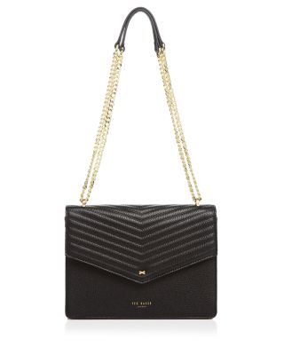 ted baker kalila leather crossbody bag black