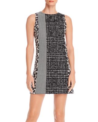 Alice and olivia patchwork dress best sale