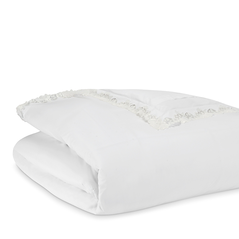 Matouk Virginia Duvet, King In White