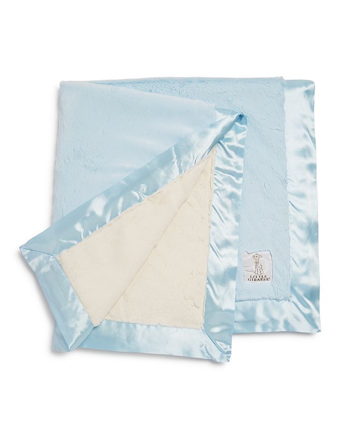 Little Giraffe Boys' Reversible Faux Fur Blanket Baby Bloomingdale's