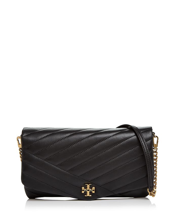 Tory Burch Black Chevron Quilted Circle Leather Crossbody Bag, Best Price  and Reviews