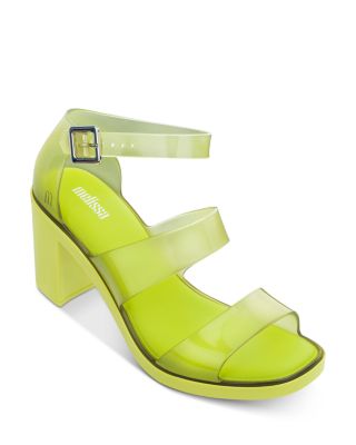 clear yellow shoes