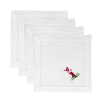 Henry Handwork Skiers Cocktail Napkins Set Of 4 Bloomingdale S