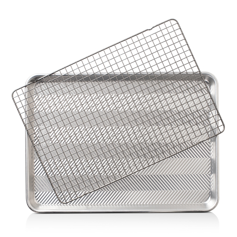 Nordic Ware Half Sheet Pan With Grid Rack