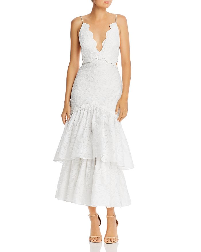 ACLER LACRUISE TIERED RUFFE DRESS,AL190712D