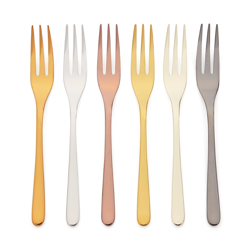 Sambonet Mix & Play 6-piece Cake Forks Set In Misc.